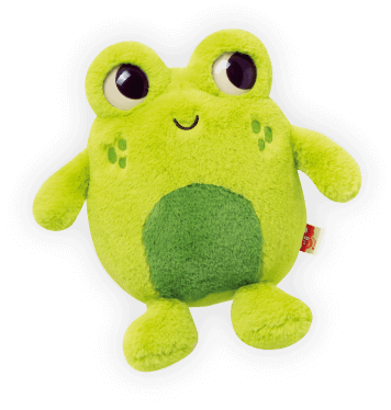 slider plushy frog REV