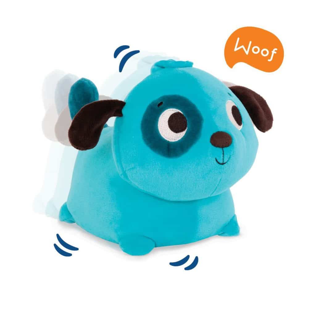 Wobble 'n' Go - Dog | Interactive Plush Toy | B. Toys