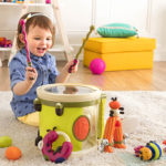 B Parum Pum Pum Toy Drum Set Musical Toys Bug Instruments NEW 