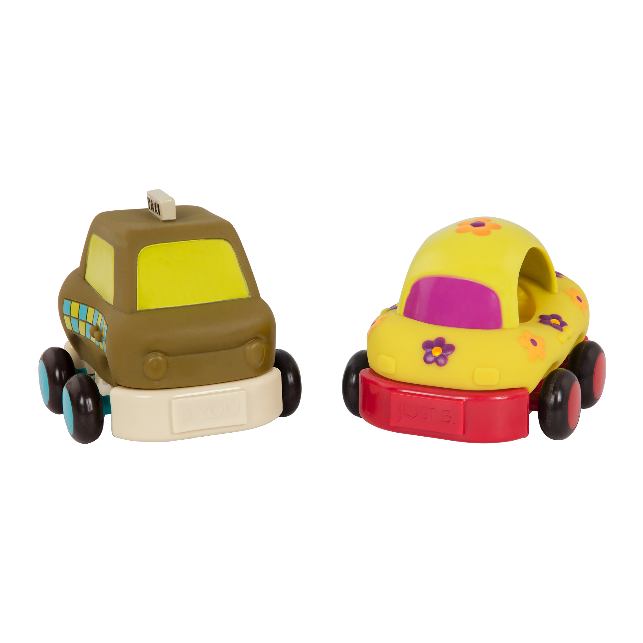 Wheeee-ls, 4 Pull-Back Toy Vehicles