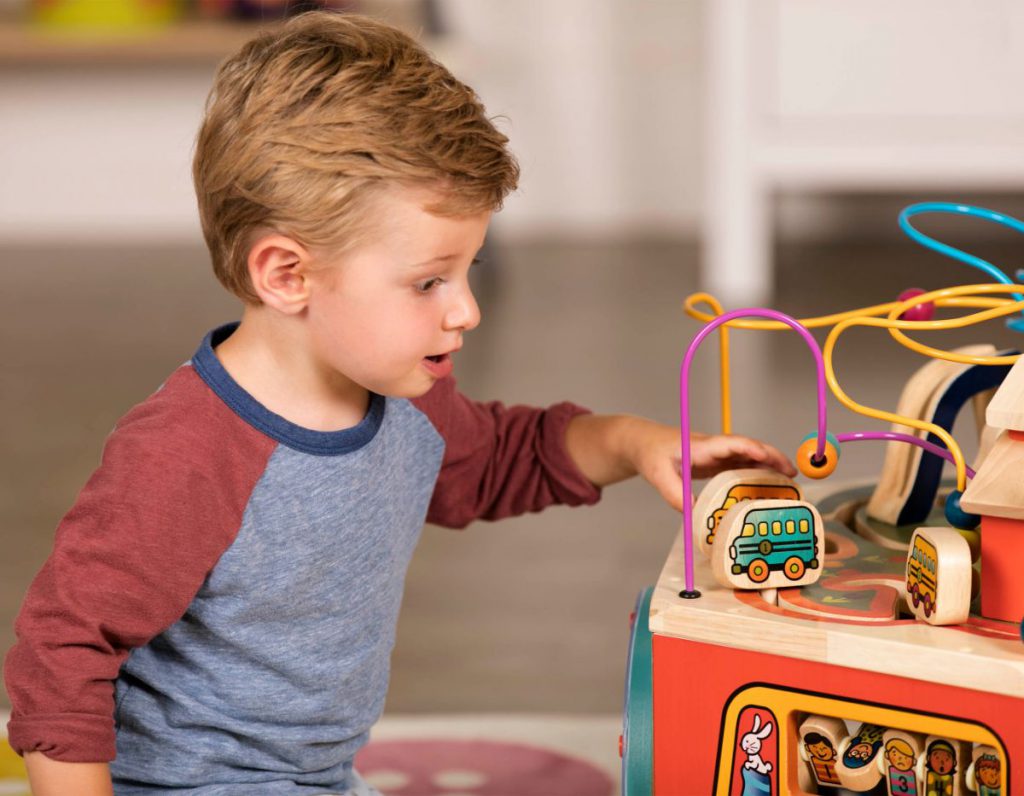 Toddler Activities Toys Zany Zoo Wooden Activity Cube