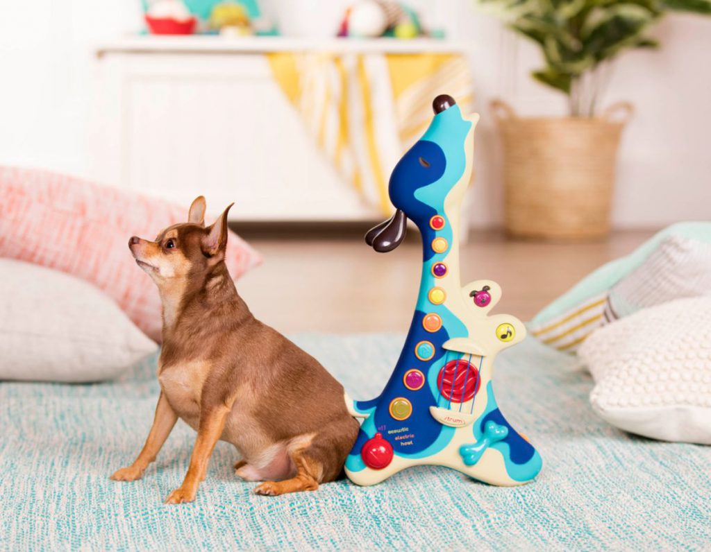 Woofer Interactive Dog Guitar for Kids B. toys
