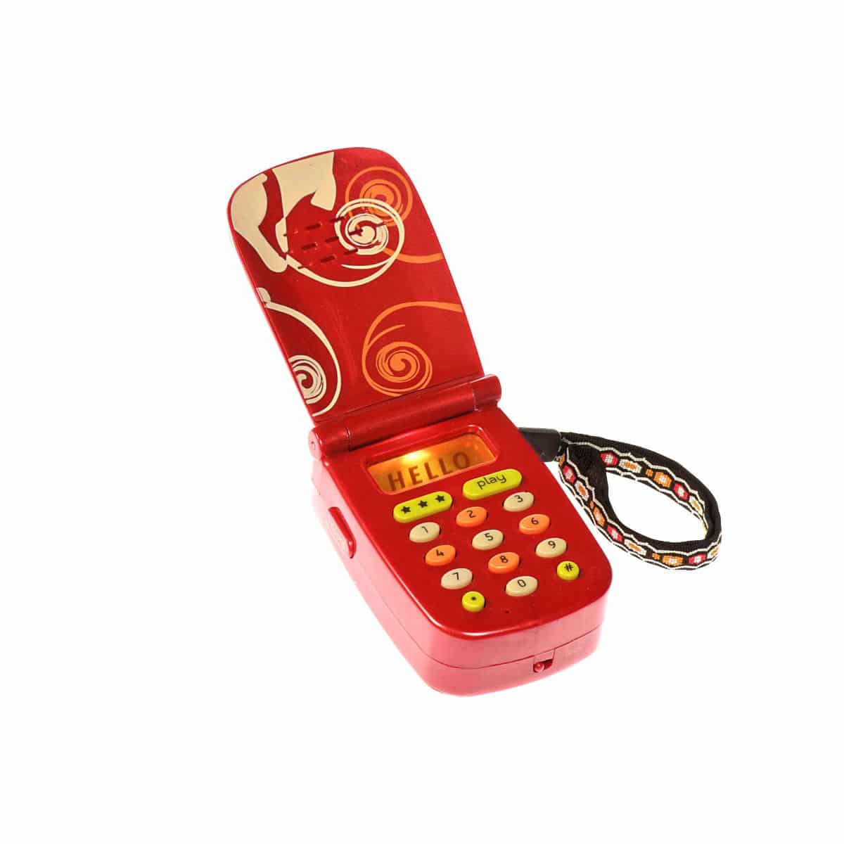 Hellophone - Red, Interactive Toy Cellphone