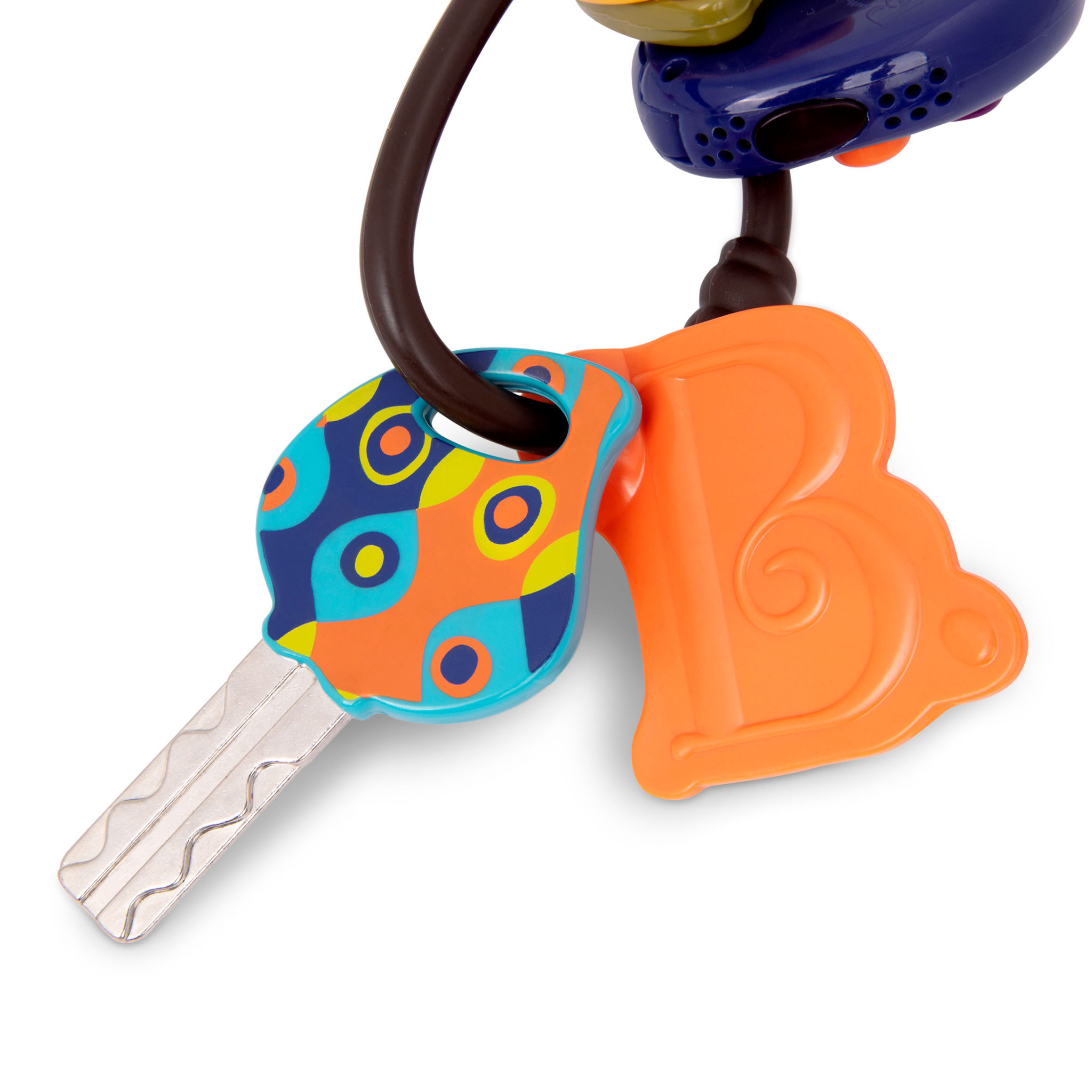 LucKeys Blue Toy Car Keys with Lights & Sounds B. toys