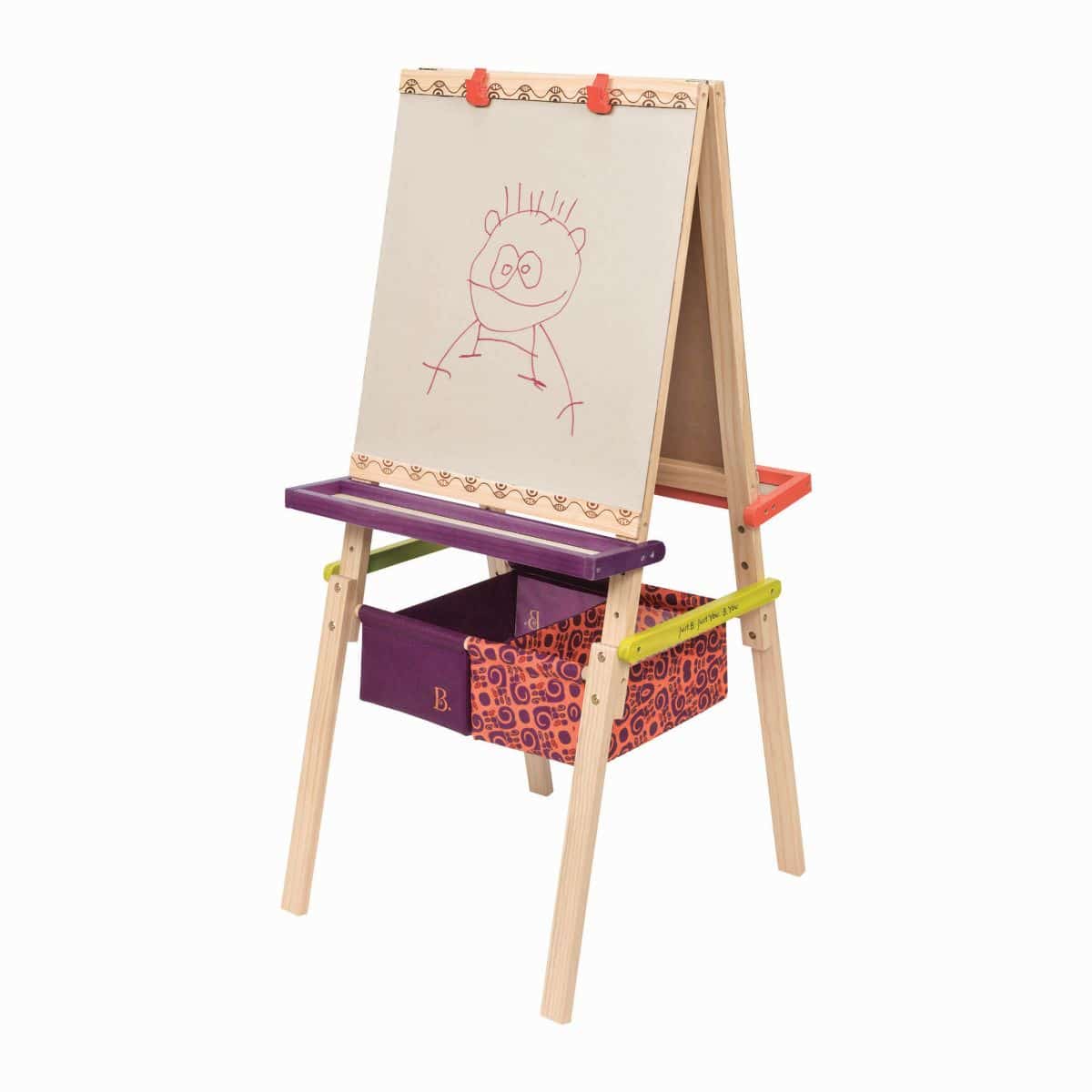 1pcs kids mini wooden easel art