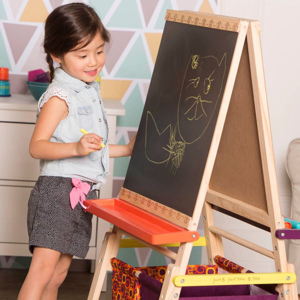 Easel Does It Wooden Easel for Kids B. toys