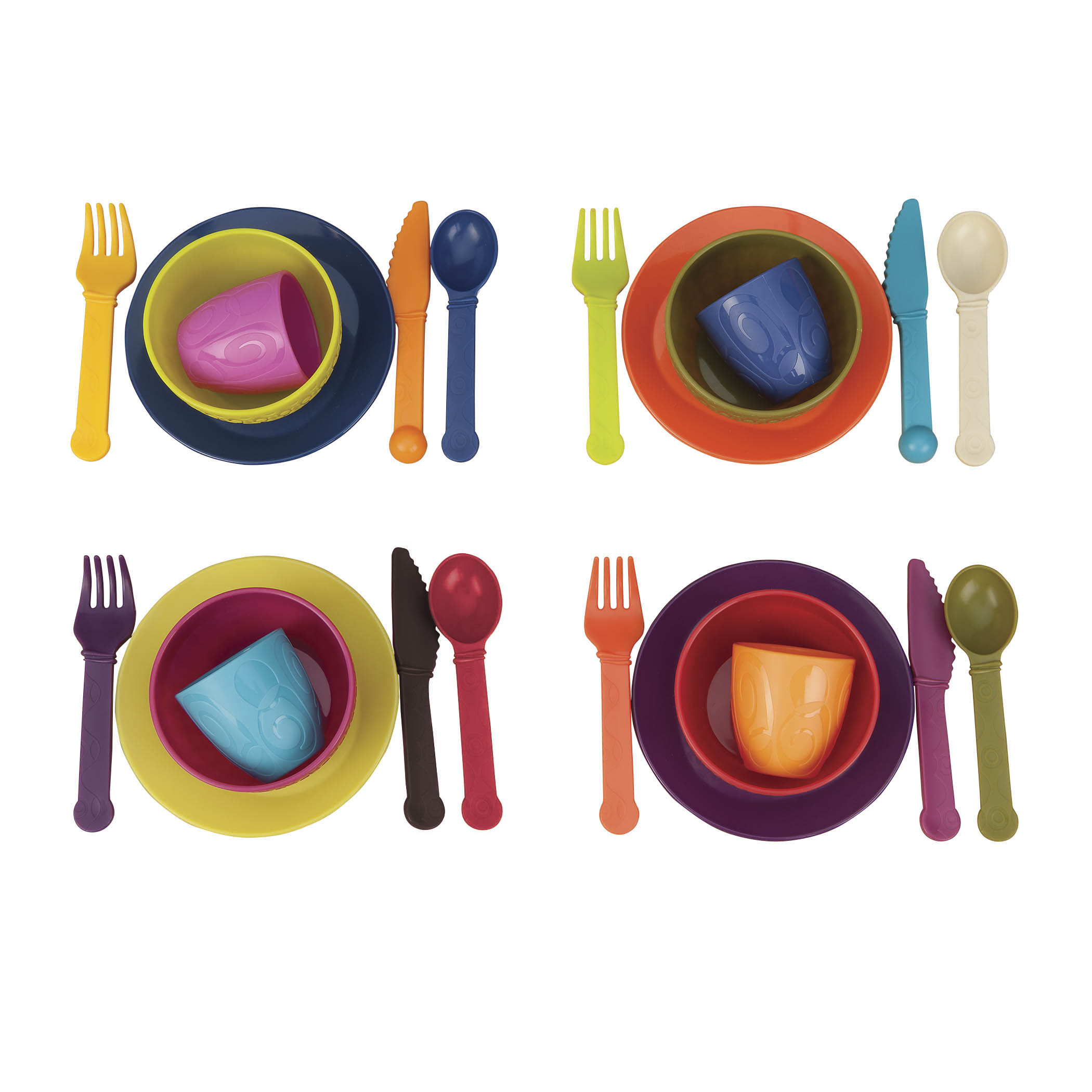 Toy plates best sale and cutlery