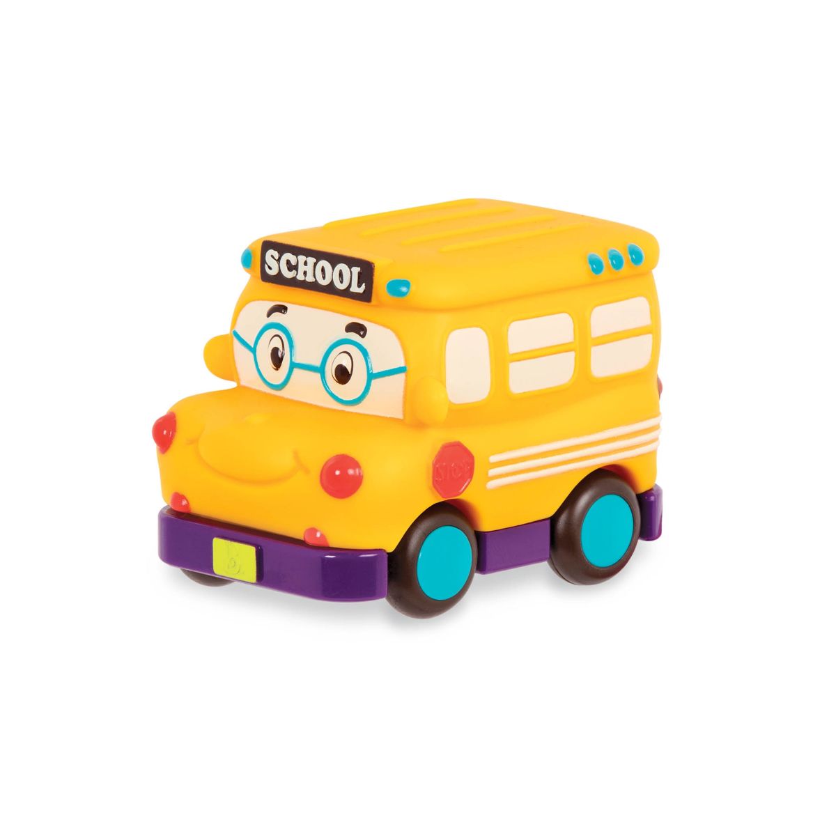 Mini Wheeee-ls! - Bus, Racer, Police Car, Pull Back Cars