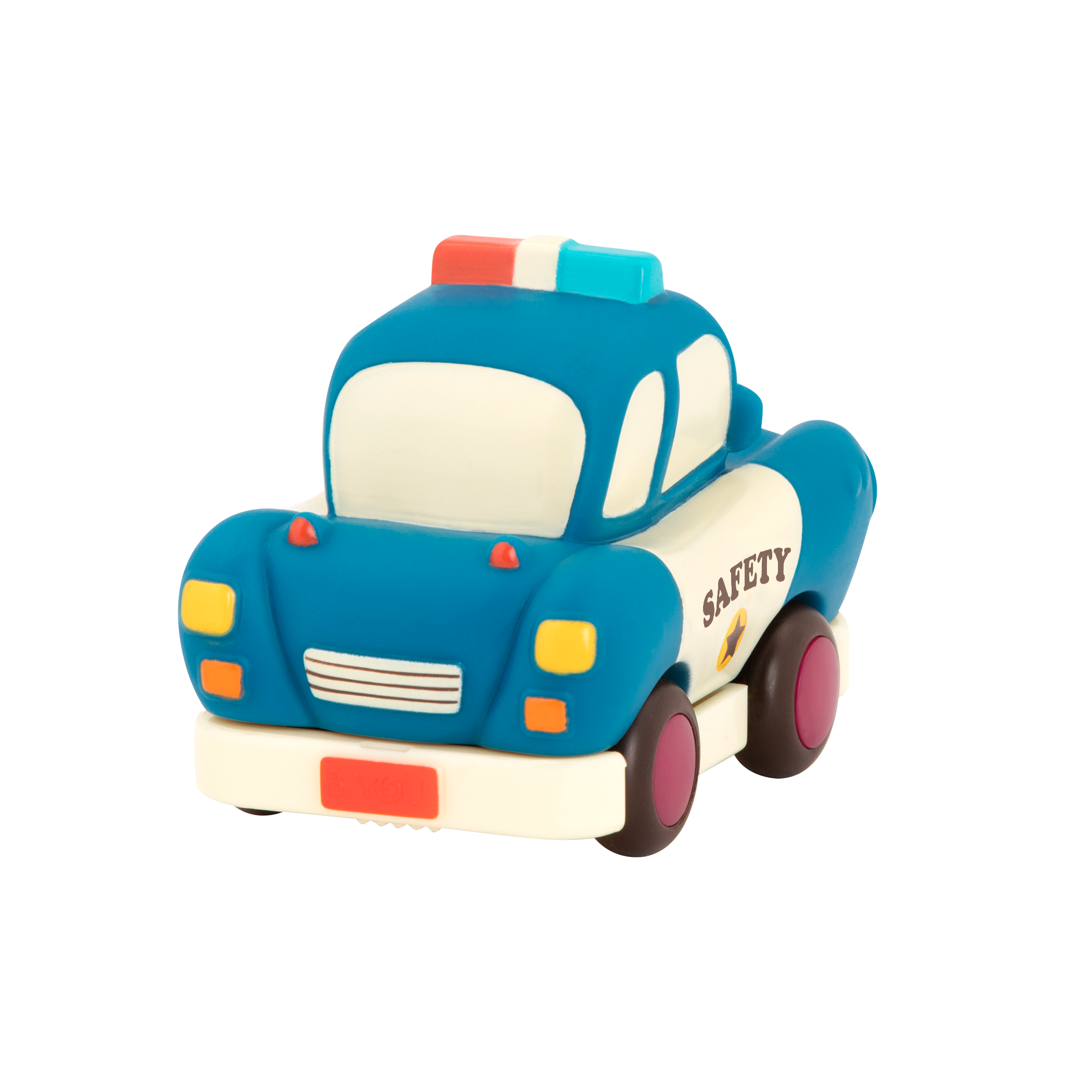 Mini Wheeee-ls! - Safety Sam, Pull-Back Police Car