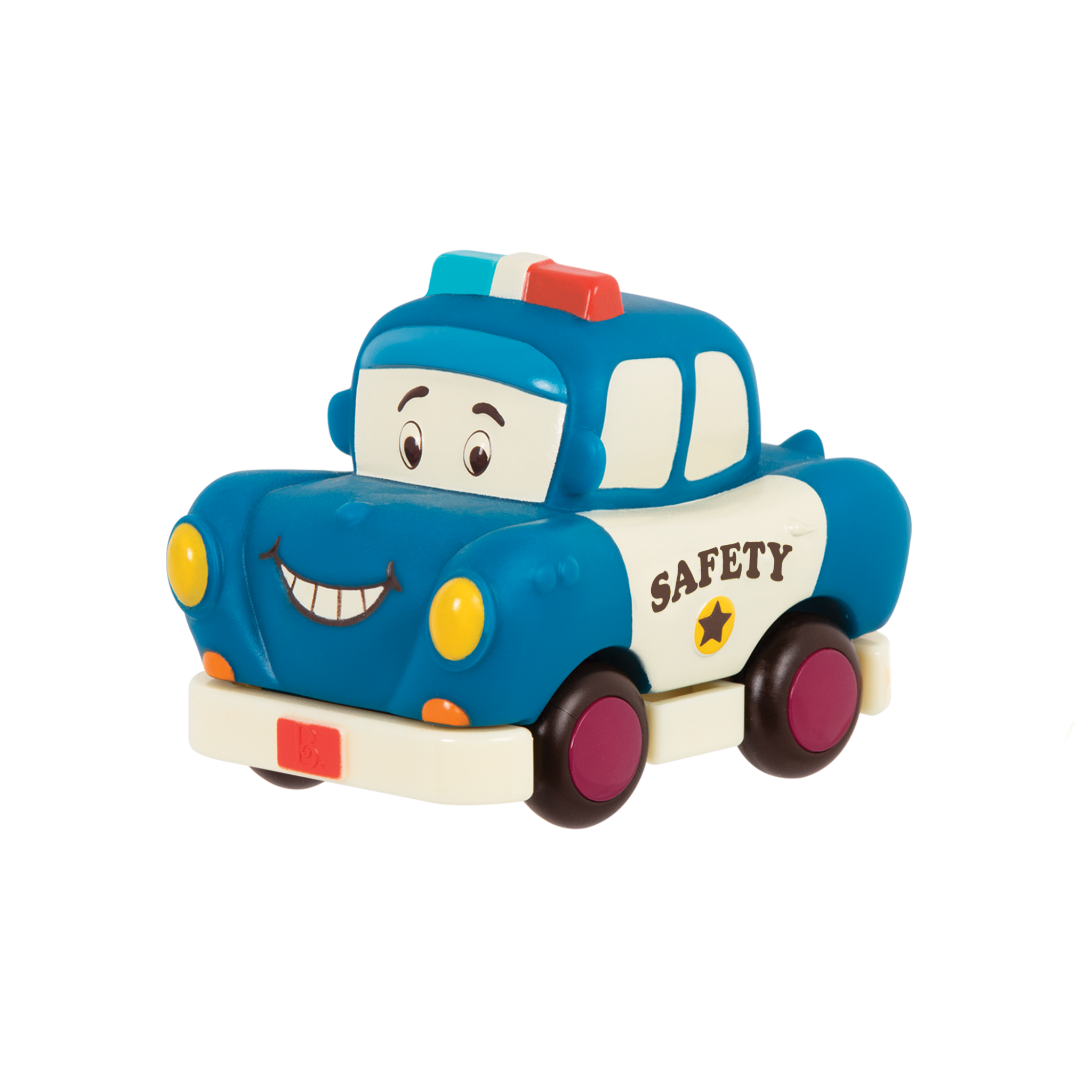 Mini Wheeeels! Van, Truck, Police Car PullBack Cars B. toys