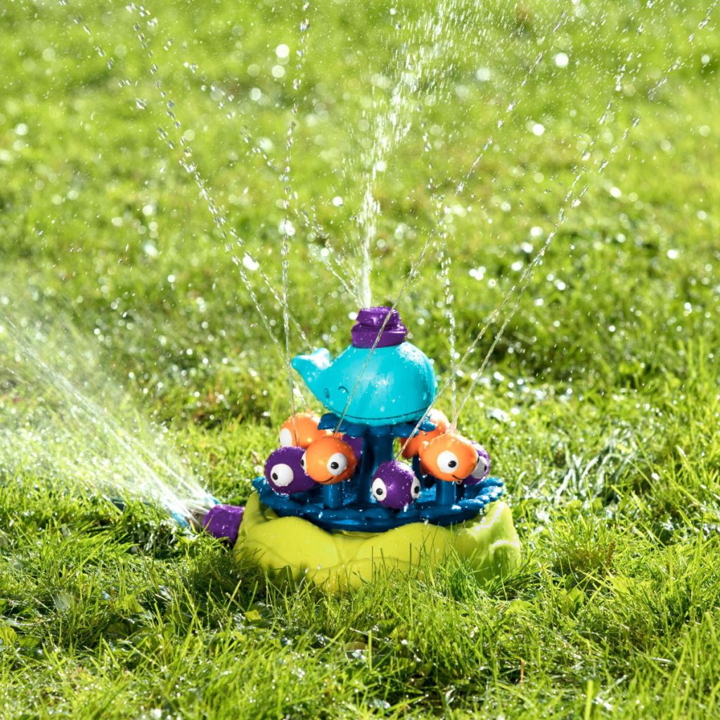 b toys whale sprinkler