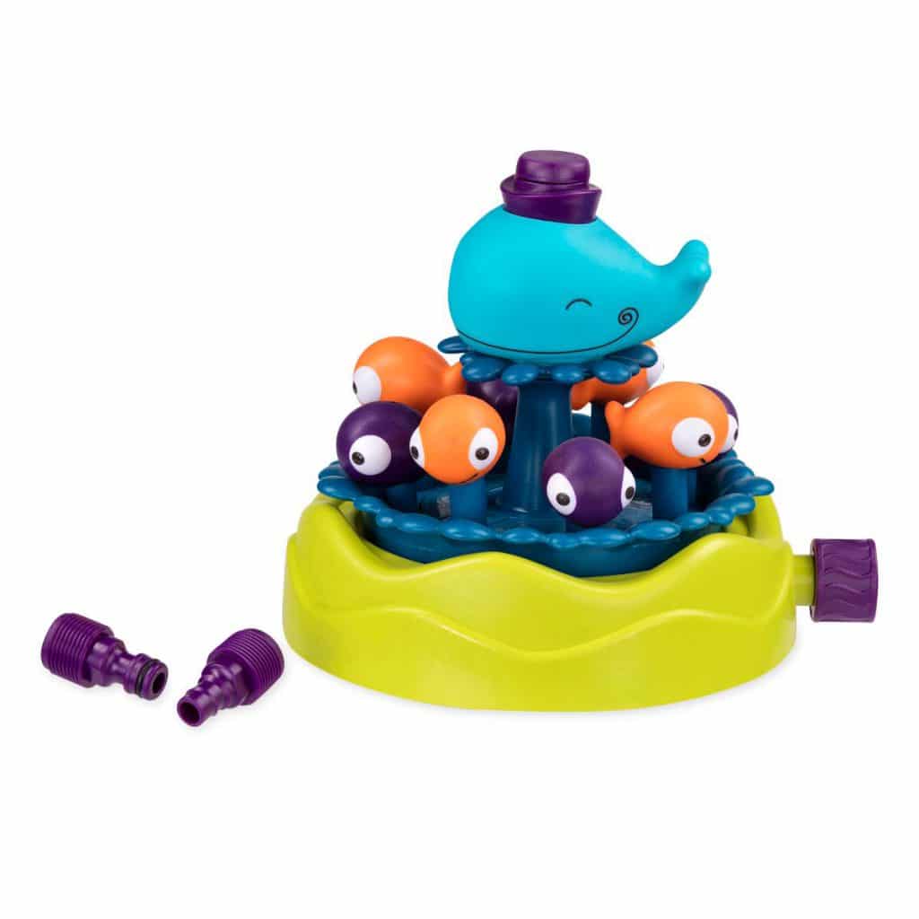 b whirly whale sprinkler