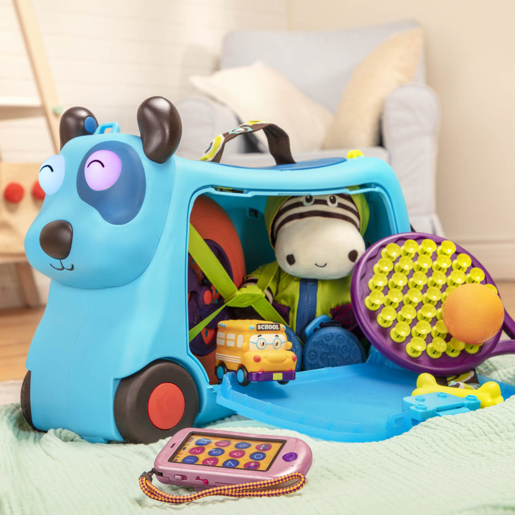 Paddle Poppers Paddle Toys Blue & Purple B. Summer