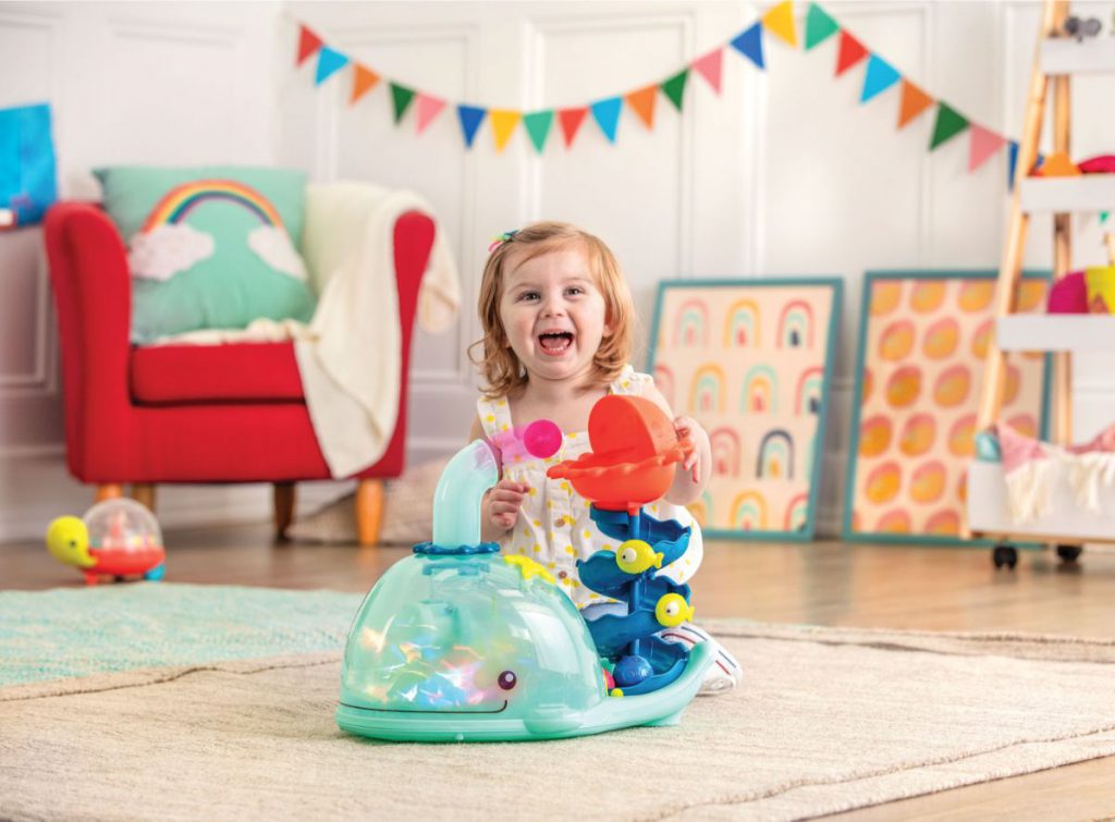 Poppity Whale Pop Musical Ball Popper B. toys