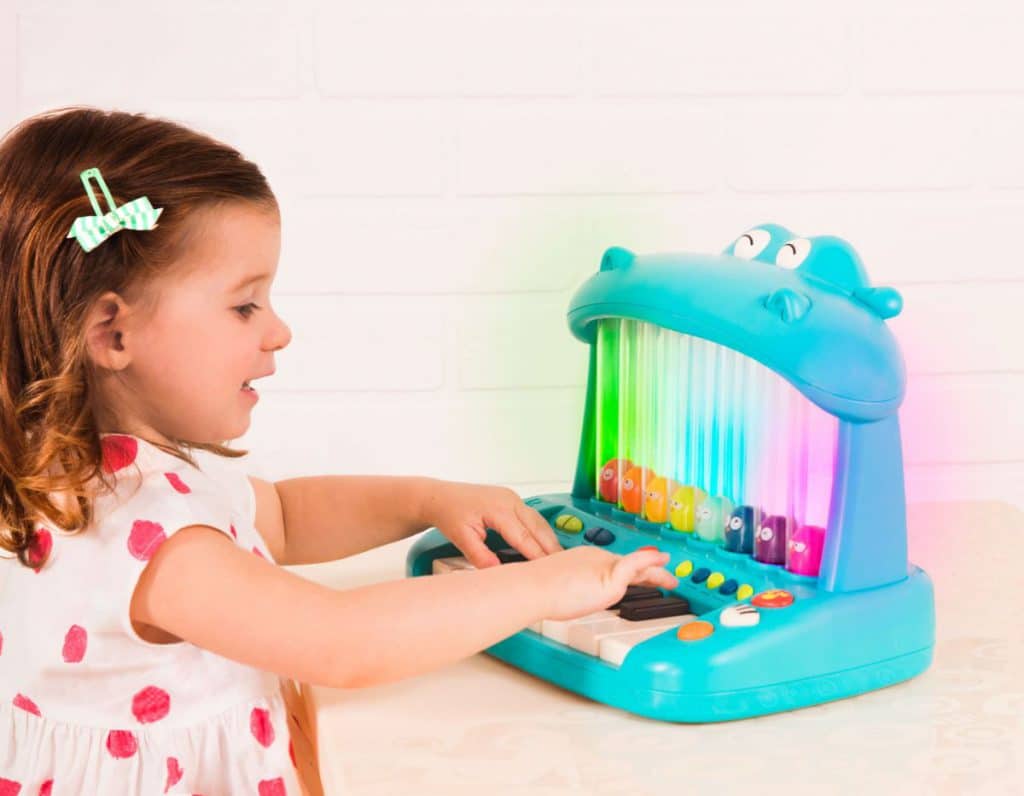 Hippo Pop | Toy Keyboard For Kids | B. Toys