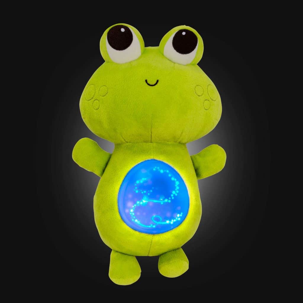 Twinkle Tummies Frog Musical Plush Toy B. toys