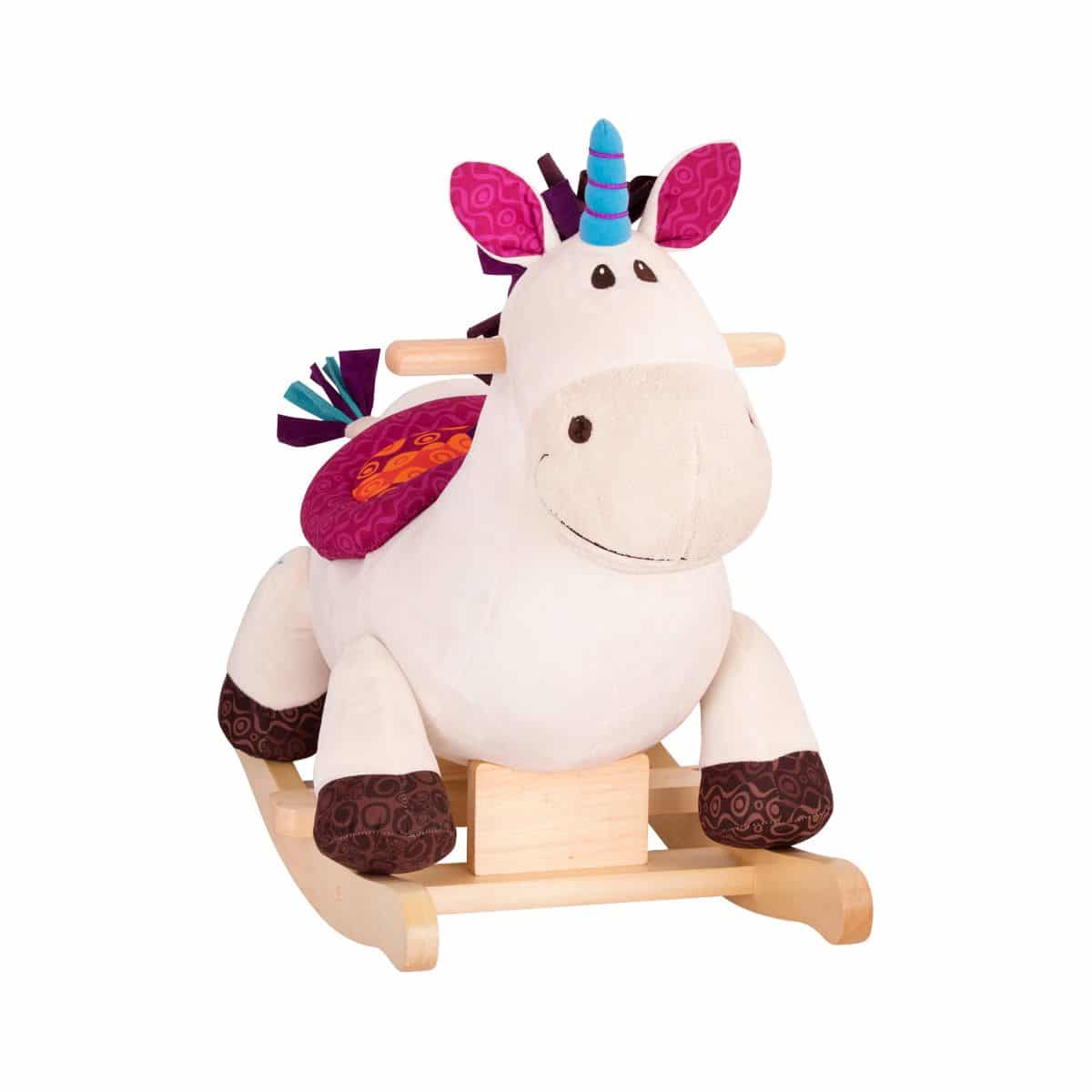 B Toys Classic Rocking Unicorn for Toddlers for sale online 