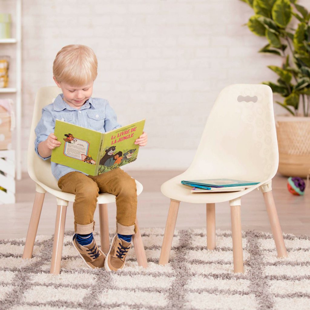 Kid Century Modern: Table & Chair Set - Ivory | Furniture for Kids | B ...