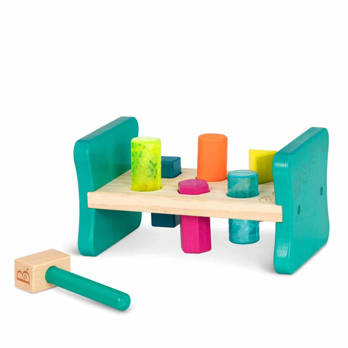 Stack, Sort & Pound Wooden Toy Collection