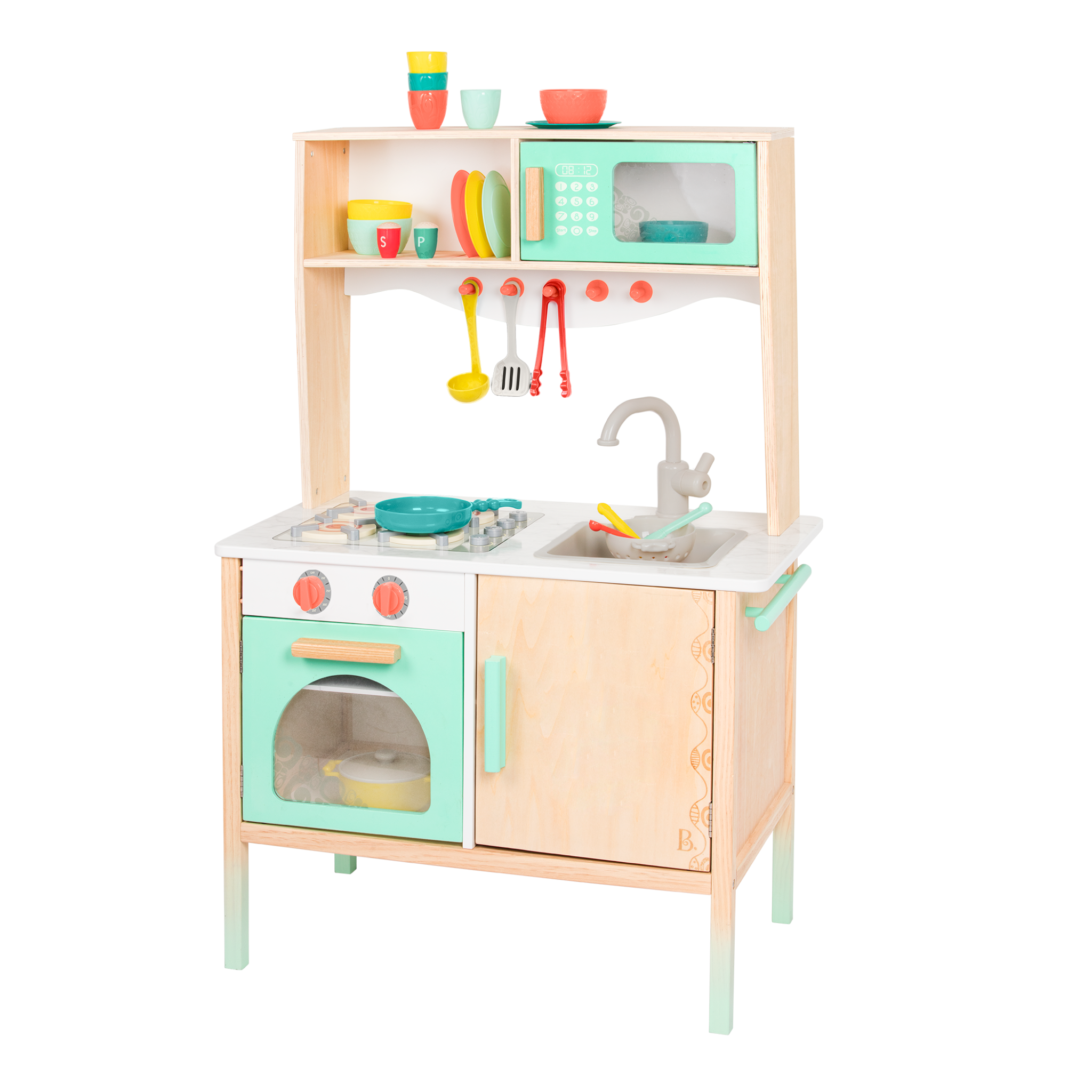 Mini Chef Wooden Play Kitchen B. toys
