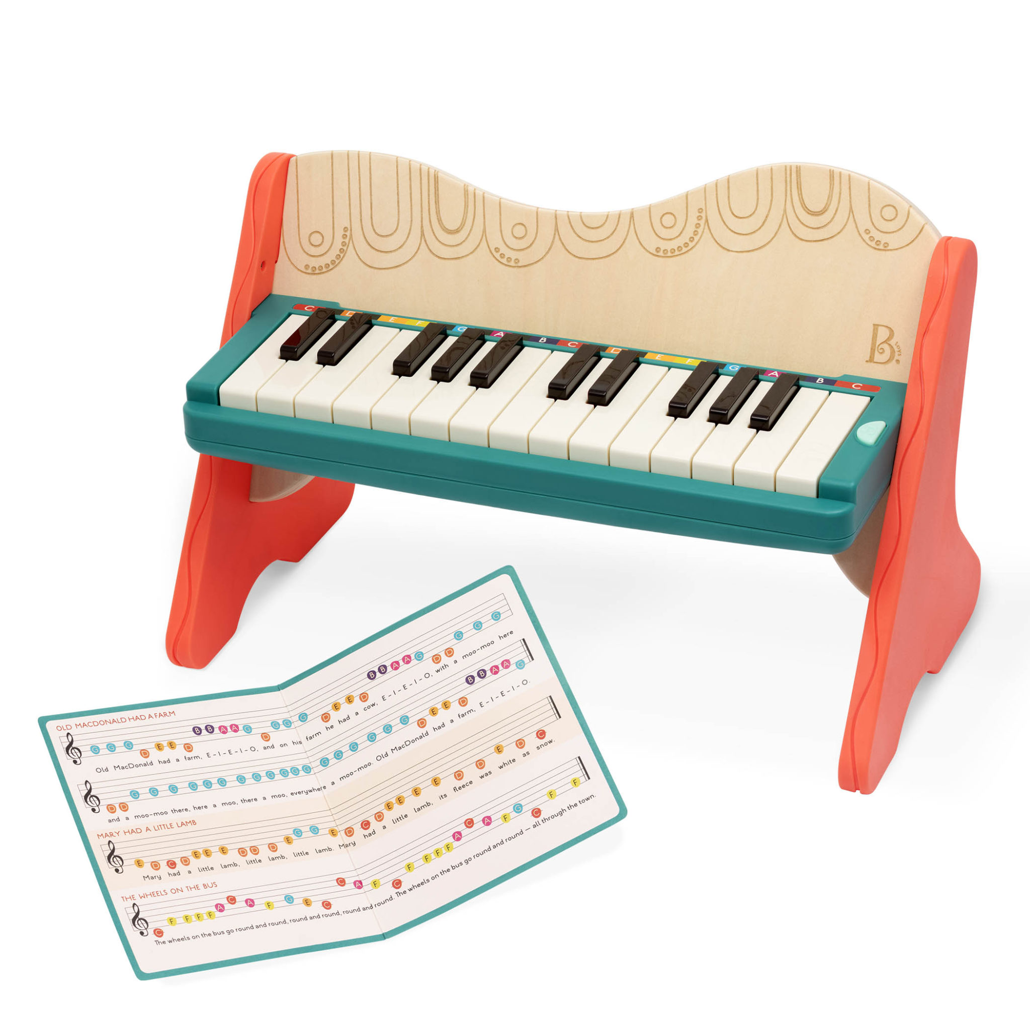 Mini Maestro | Wooden Toy Piano | B. Toys