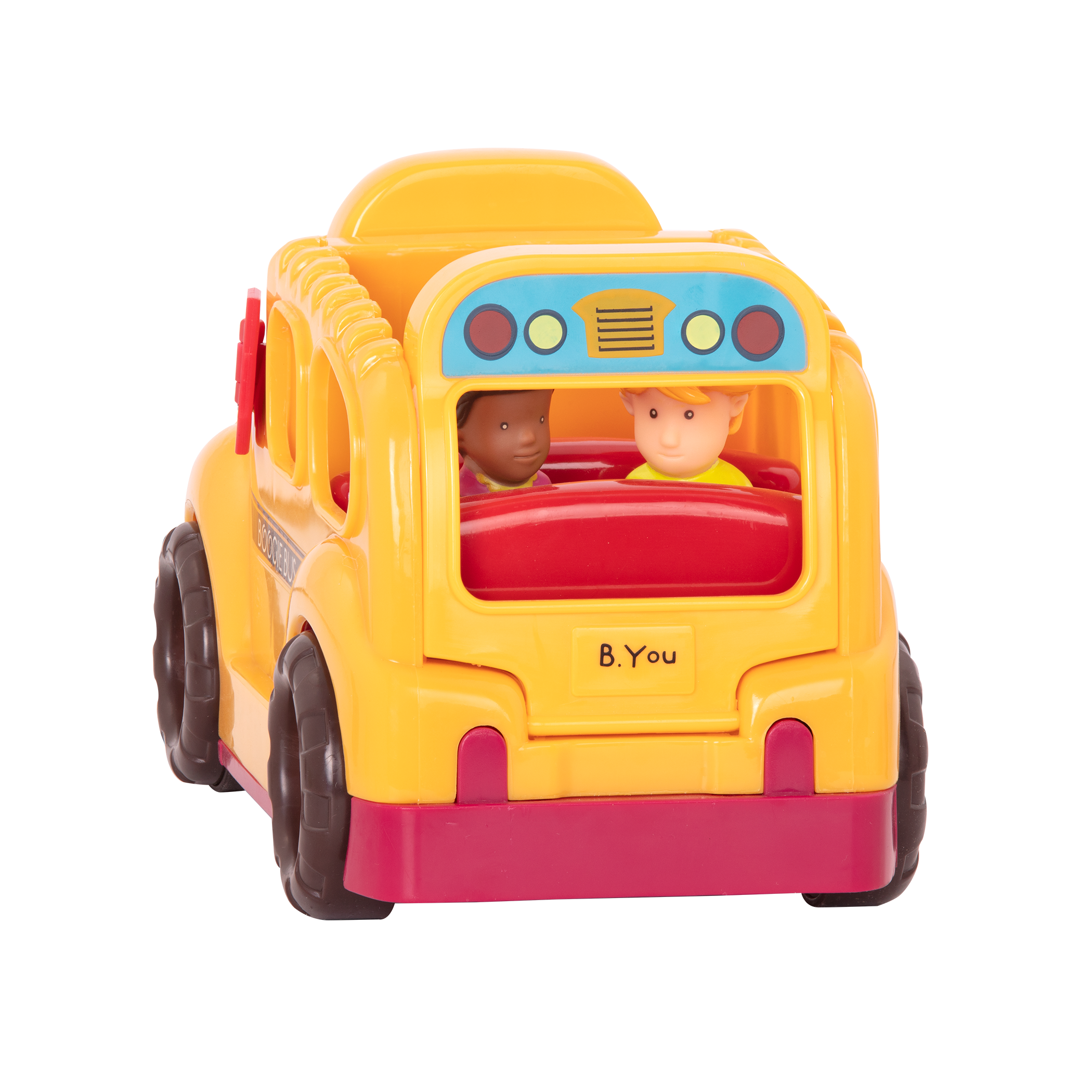 KUBU Red White Mini Bus - Yellow Springs Toy Company