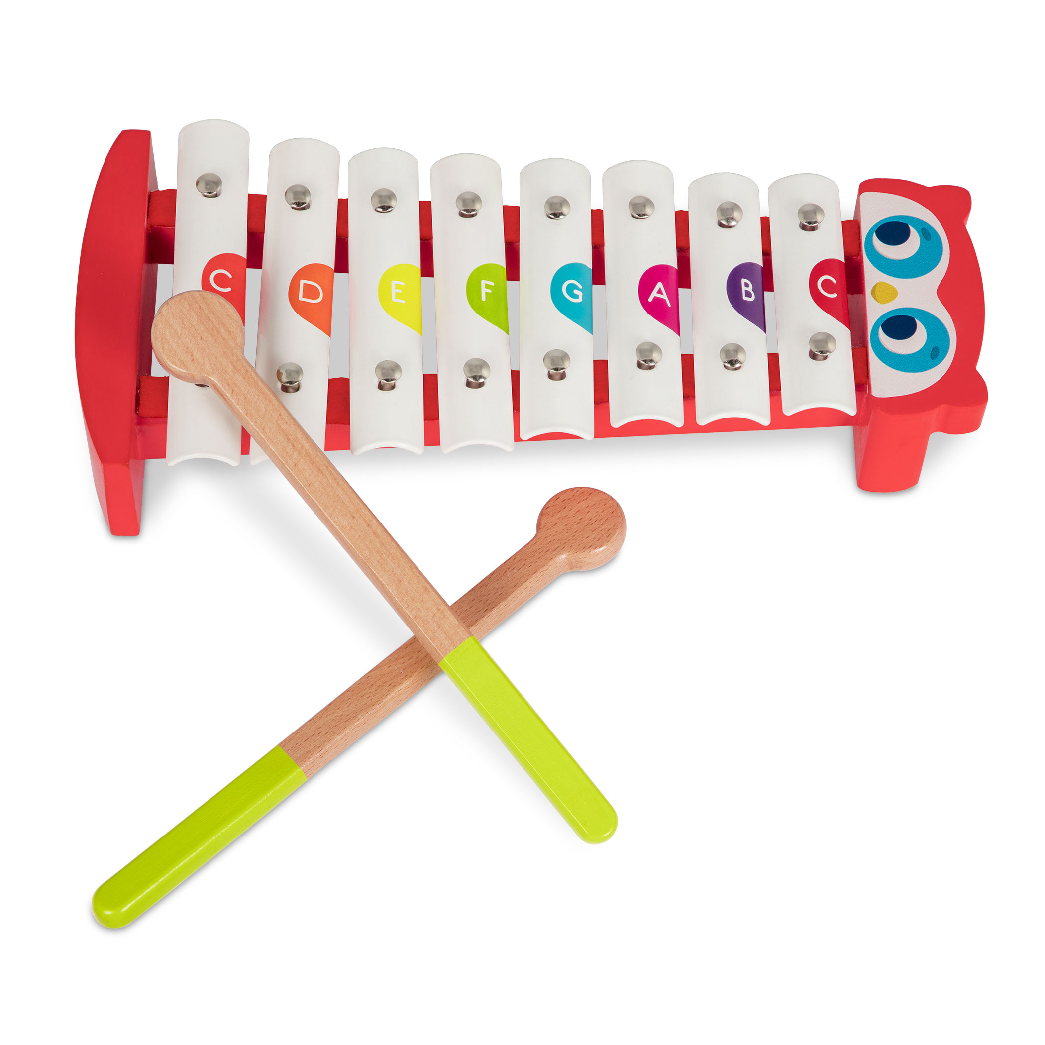 Mini Melody Band | 3 Wooden Instruments | B. toys