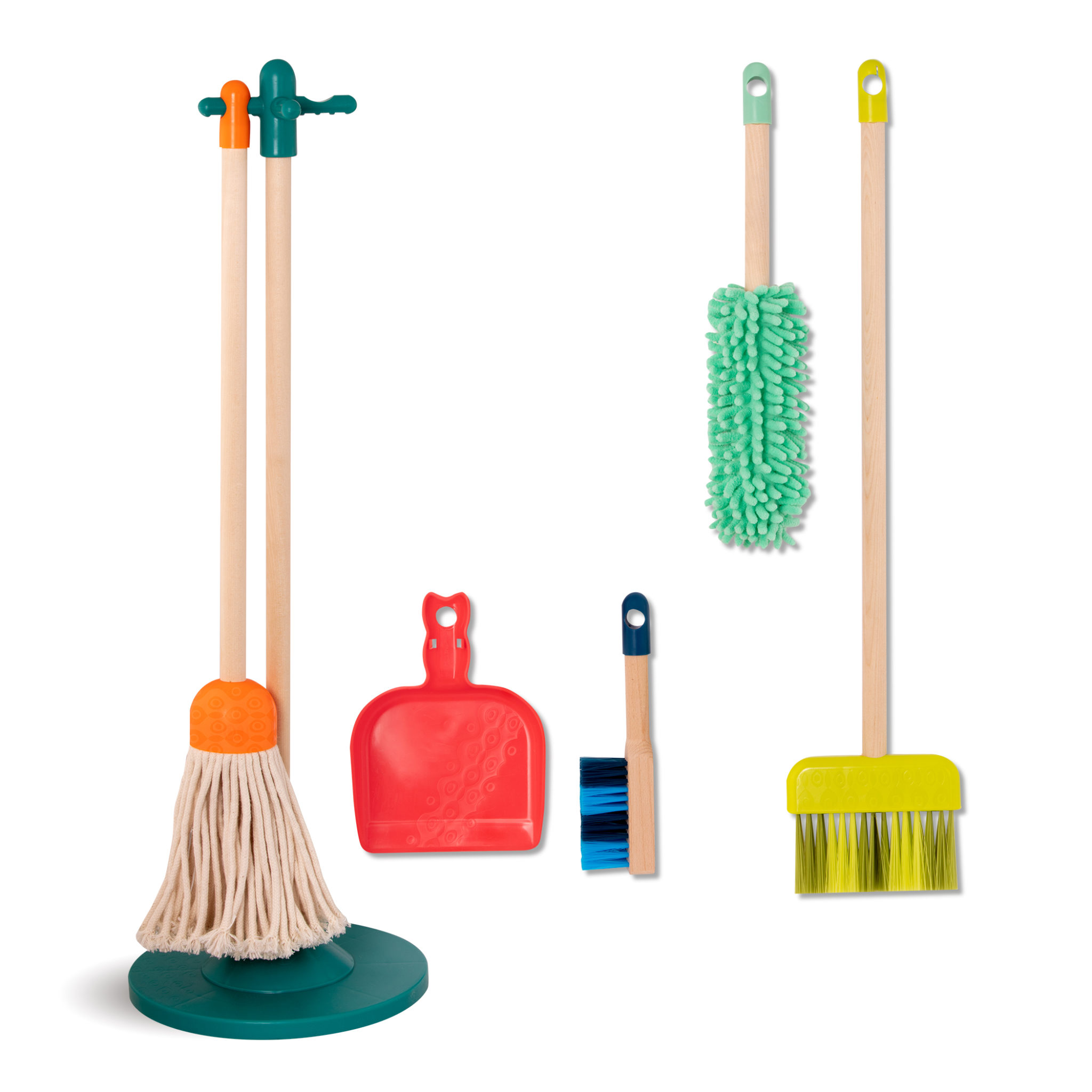 Clean 'n' Play | Wooden Cleaning Toys | B. Toys