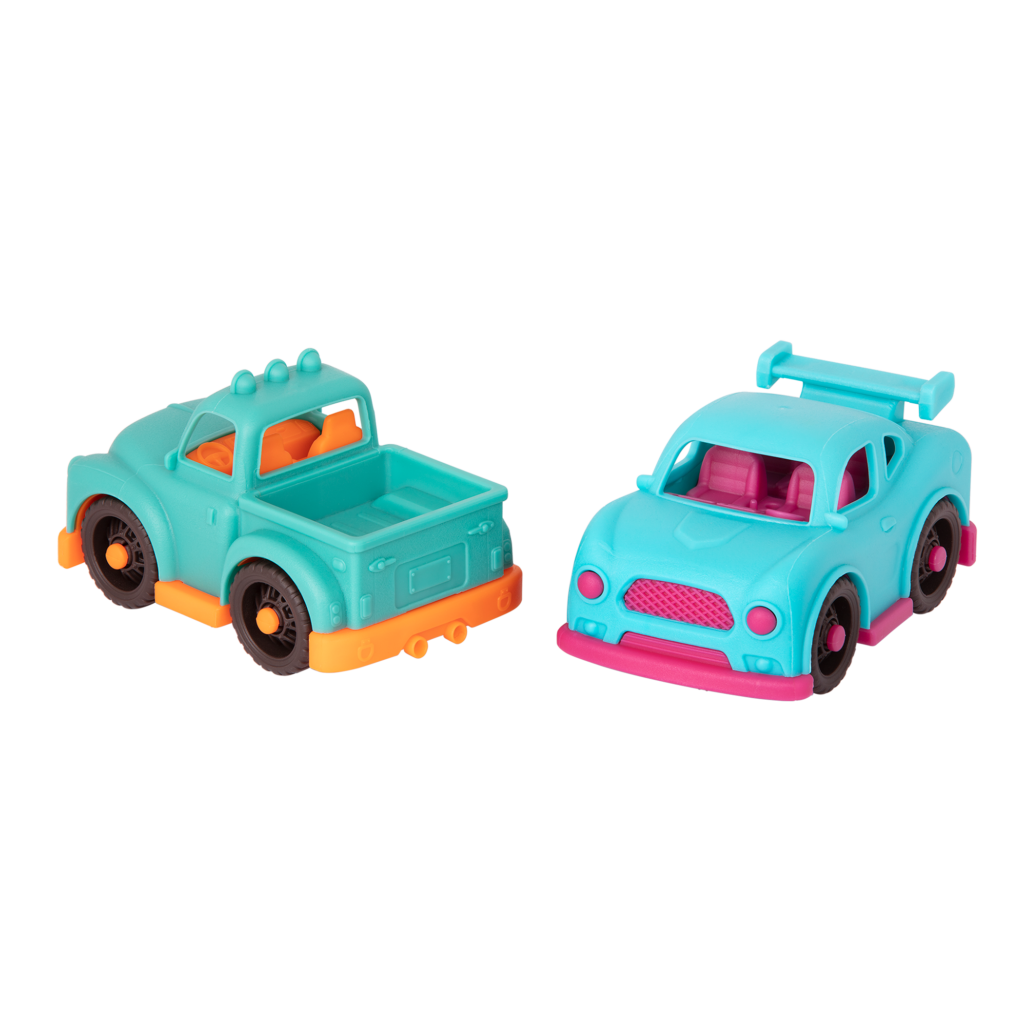 Happy Cruisers - Mini Vehicles | 4 Toy Cars | B. Toys