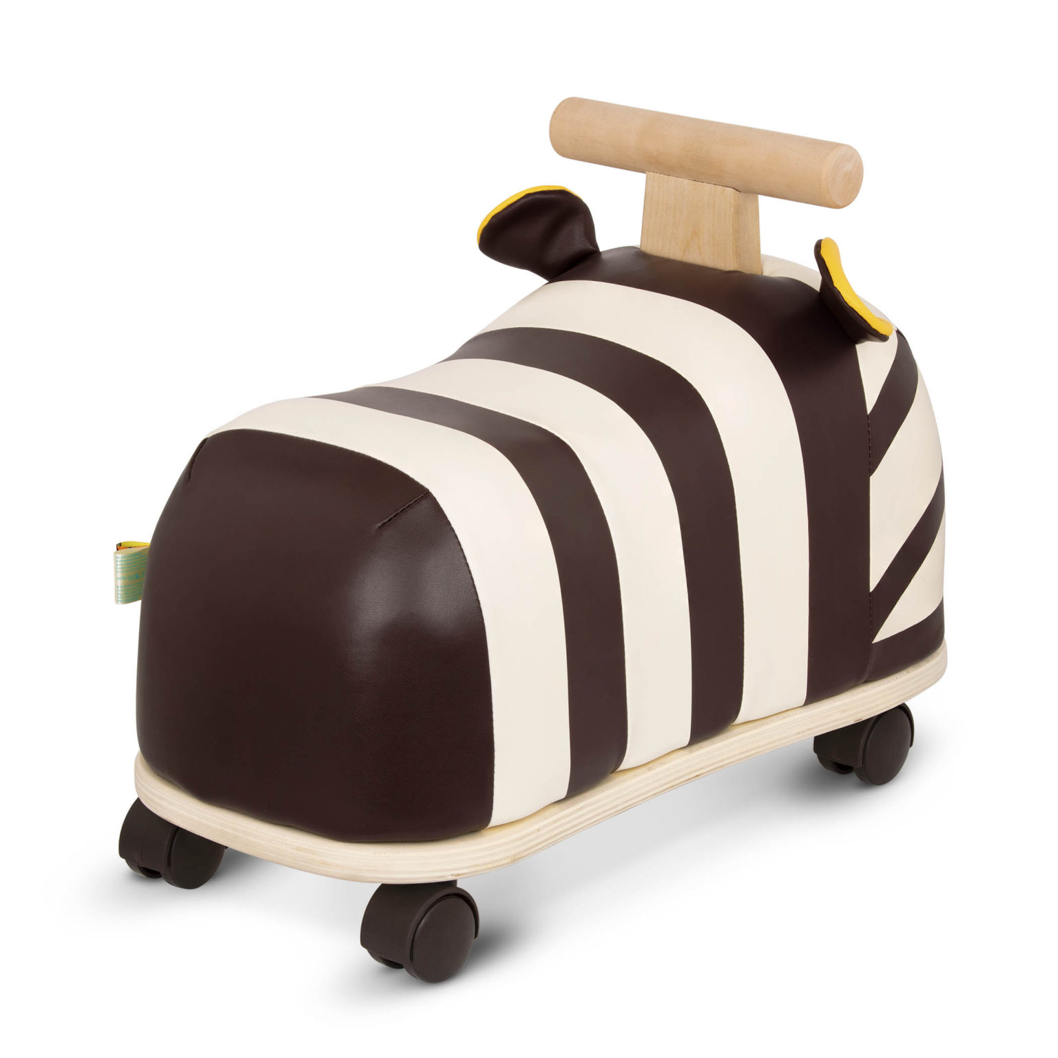 Zippity Zebra Wooden RideOn Toy B. toys