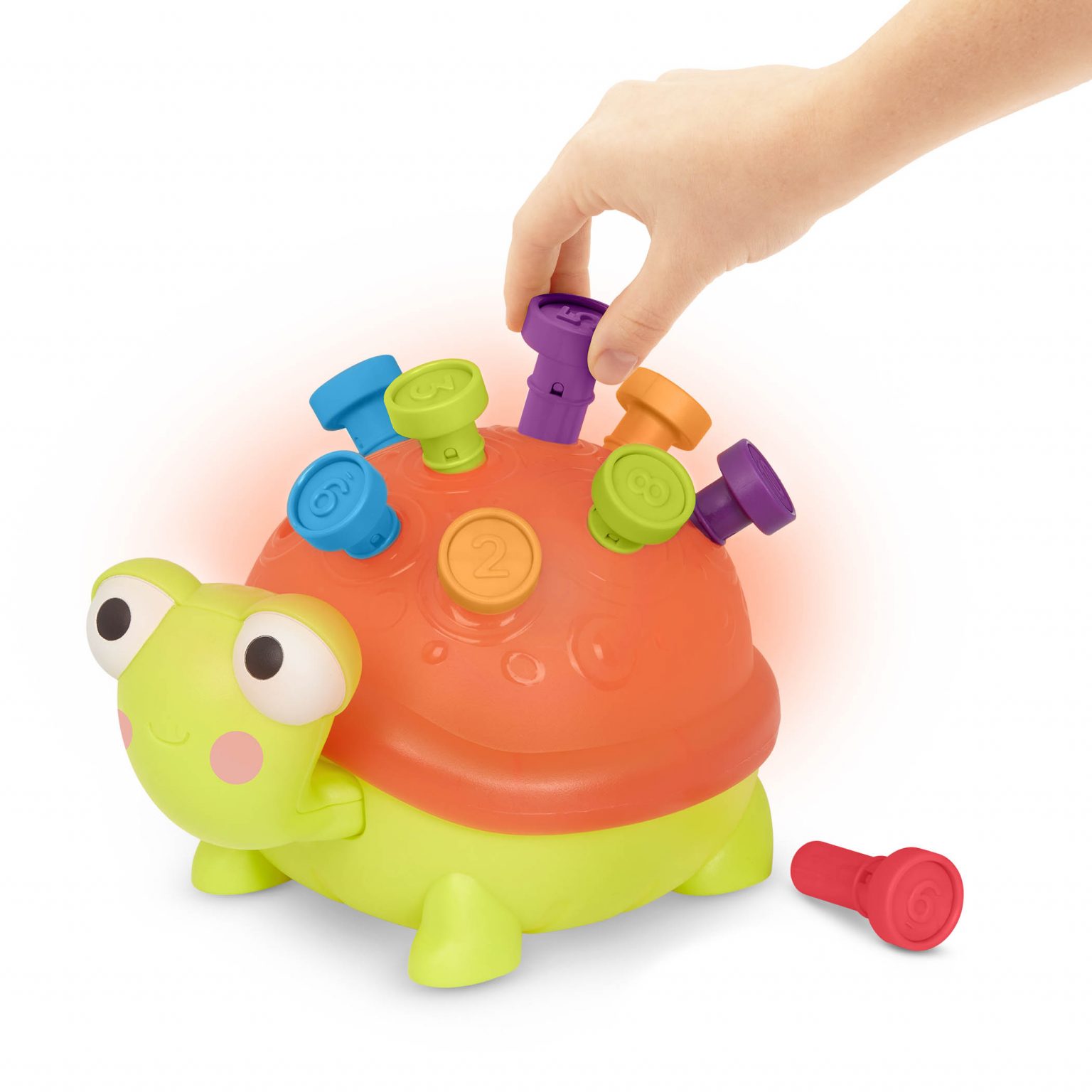 Teaching Turtle | Counting Toy with Lights and Sounds | B. toys