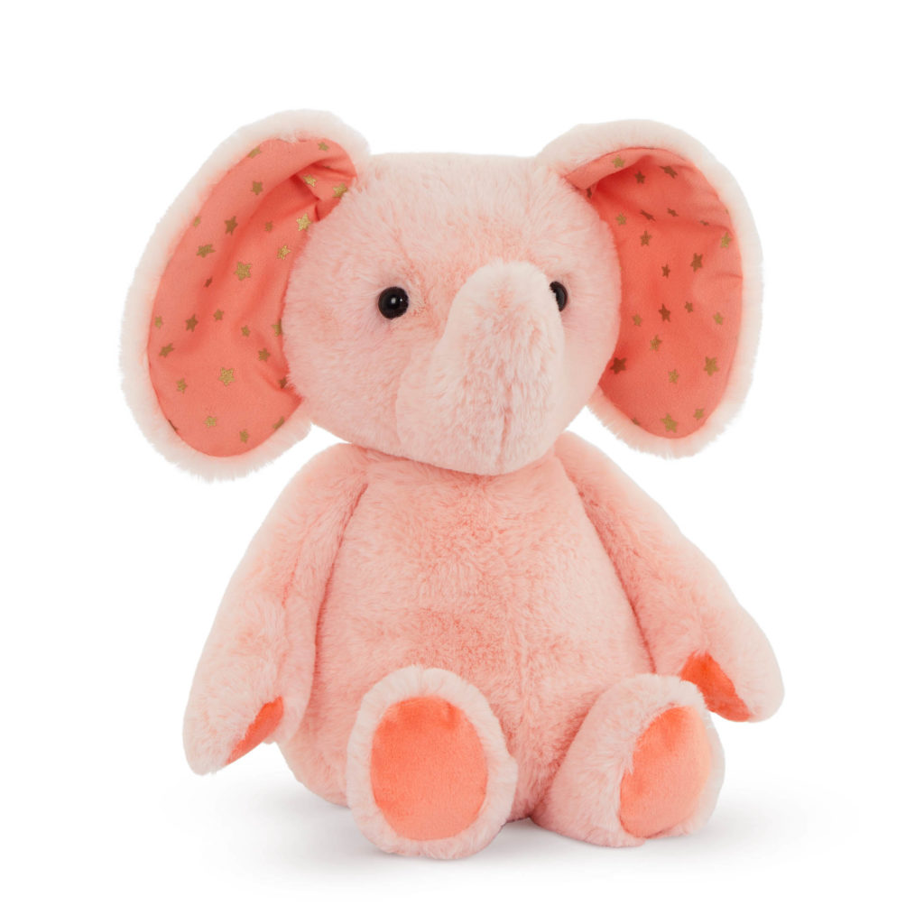 Happyhues Bubble Gum Becky Plush Elephant B. toys