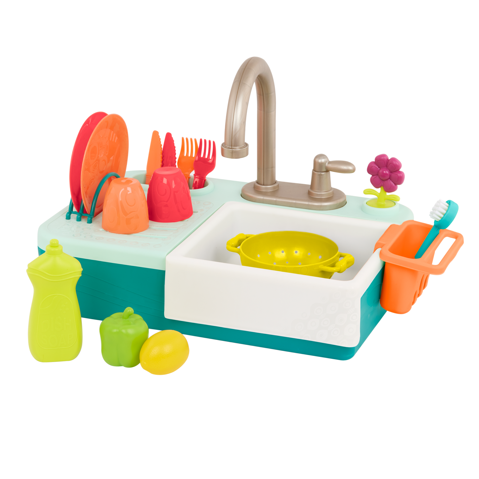 Splash-n-Scrub Sink | Sink Play Set | B. Toys