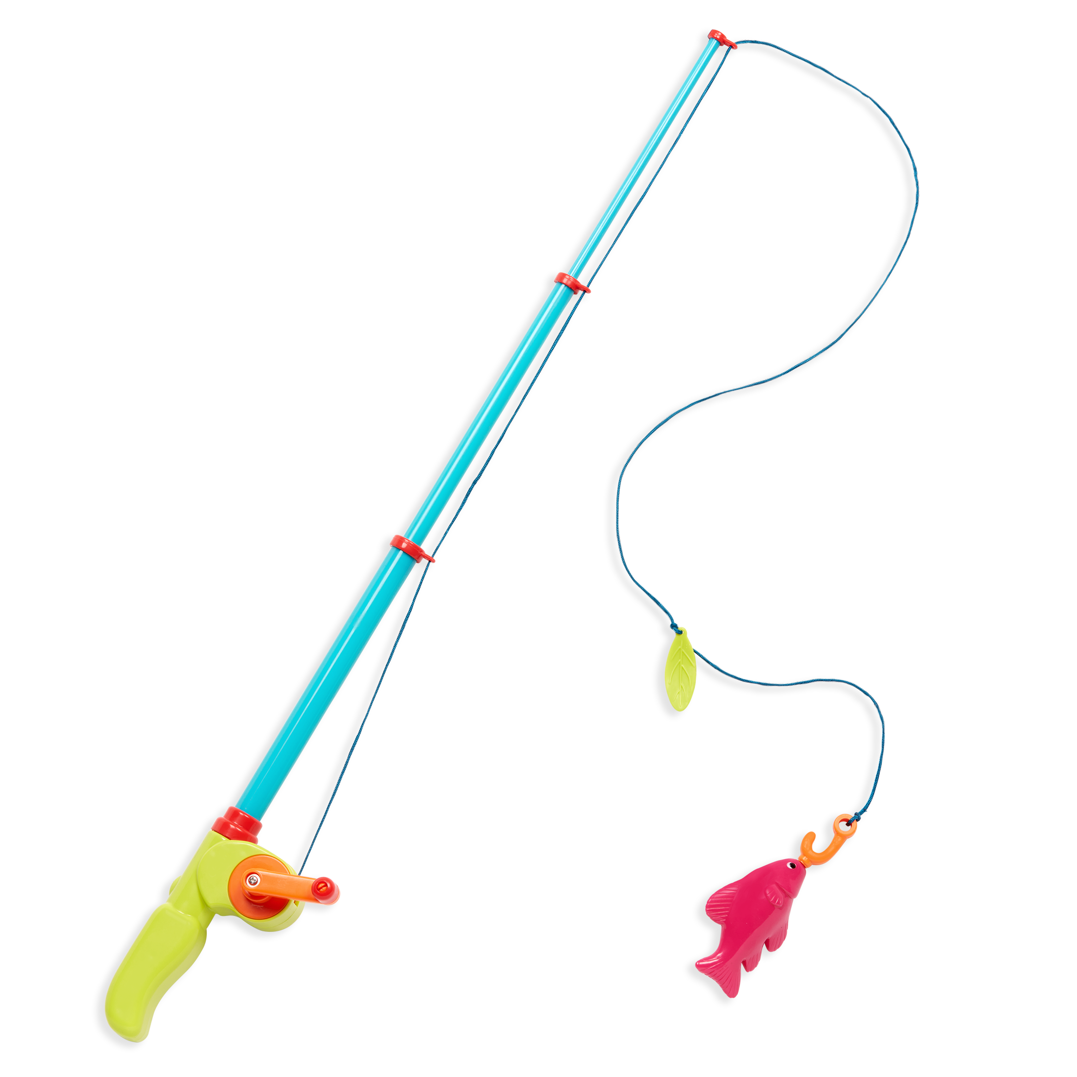 Battat – Magnetic Fishing Set – Outdoor Toy Fishing Game with 2
