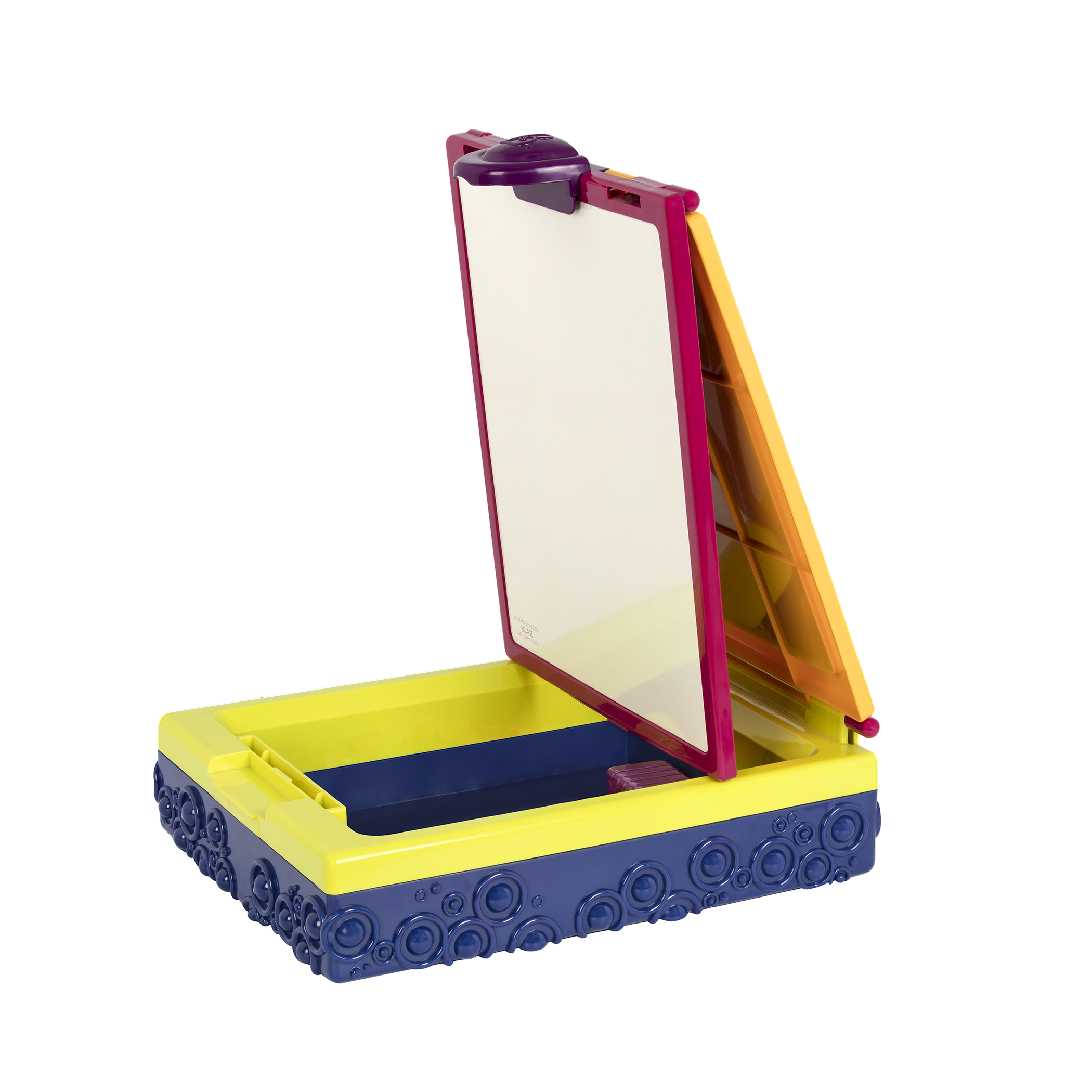 B. Toys Table Top Easel for Kids Double Sided Chalk Wet Erase Board  Magnetic