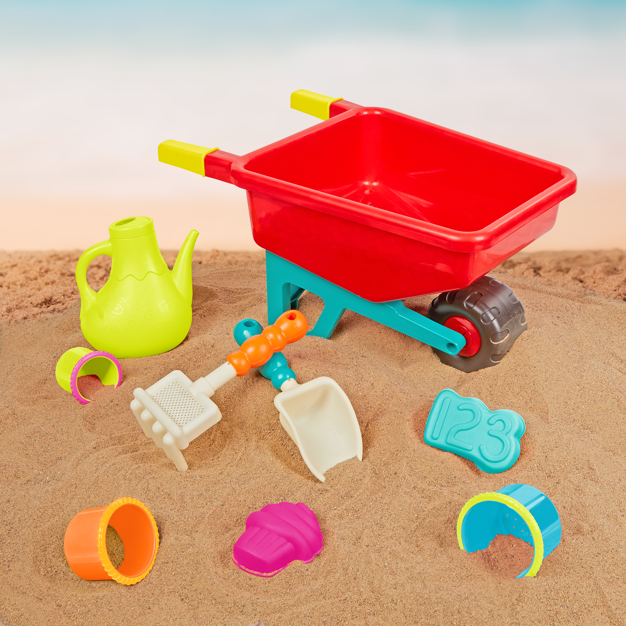 7″ Pail & Shovel – American Plastic Toys