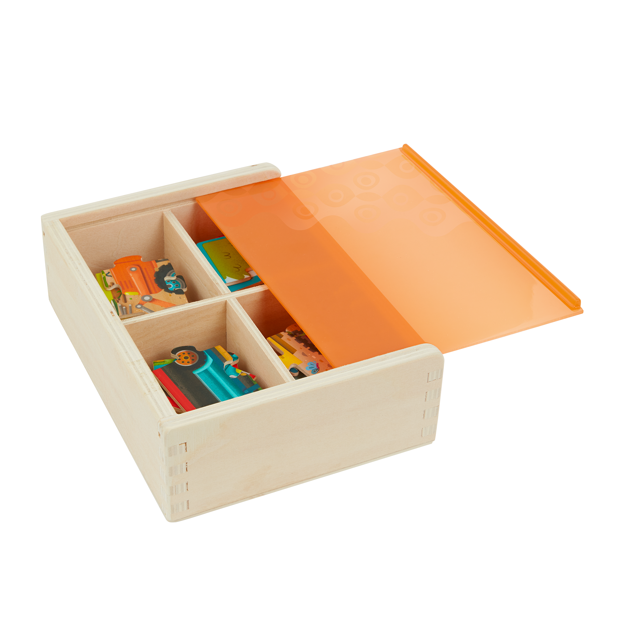 Wooden Jigsaw Organisers with Drawers - Innovations