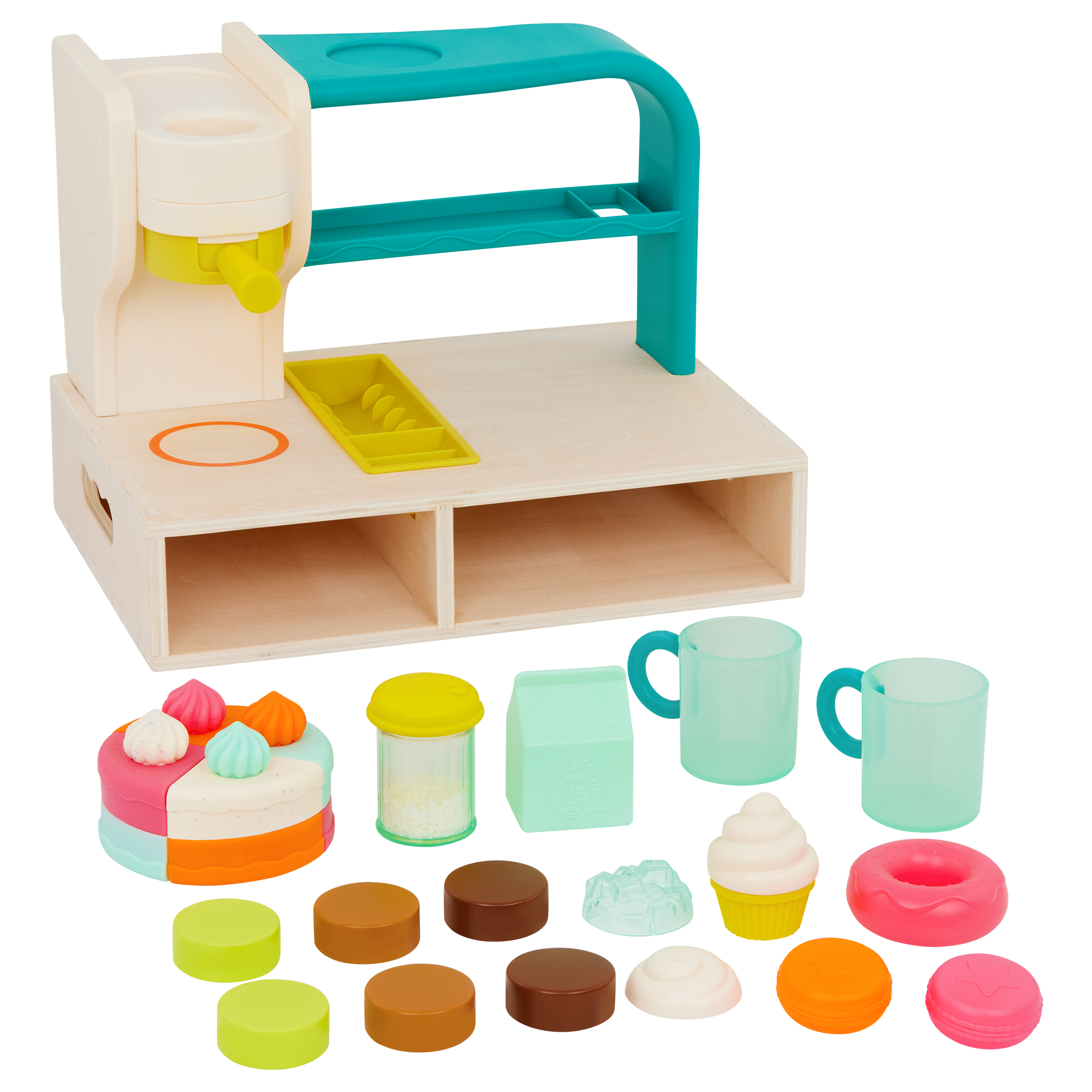  B. toys-Mini Chef - Fruity Smoothie Playset- Pretend Play  Smoothie Play Set – Toy Blender & Play Kitchen Accessories – Play Food,  Cup, Cutting Board, Knife – Role-Play Toys for Kids –