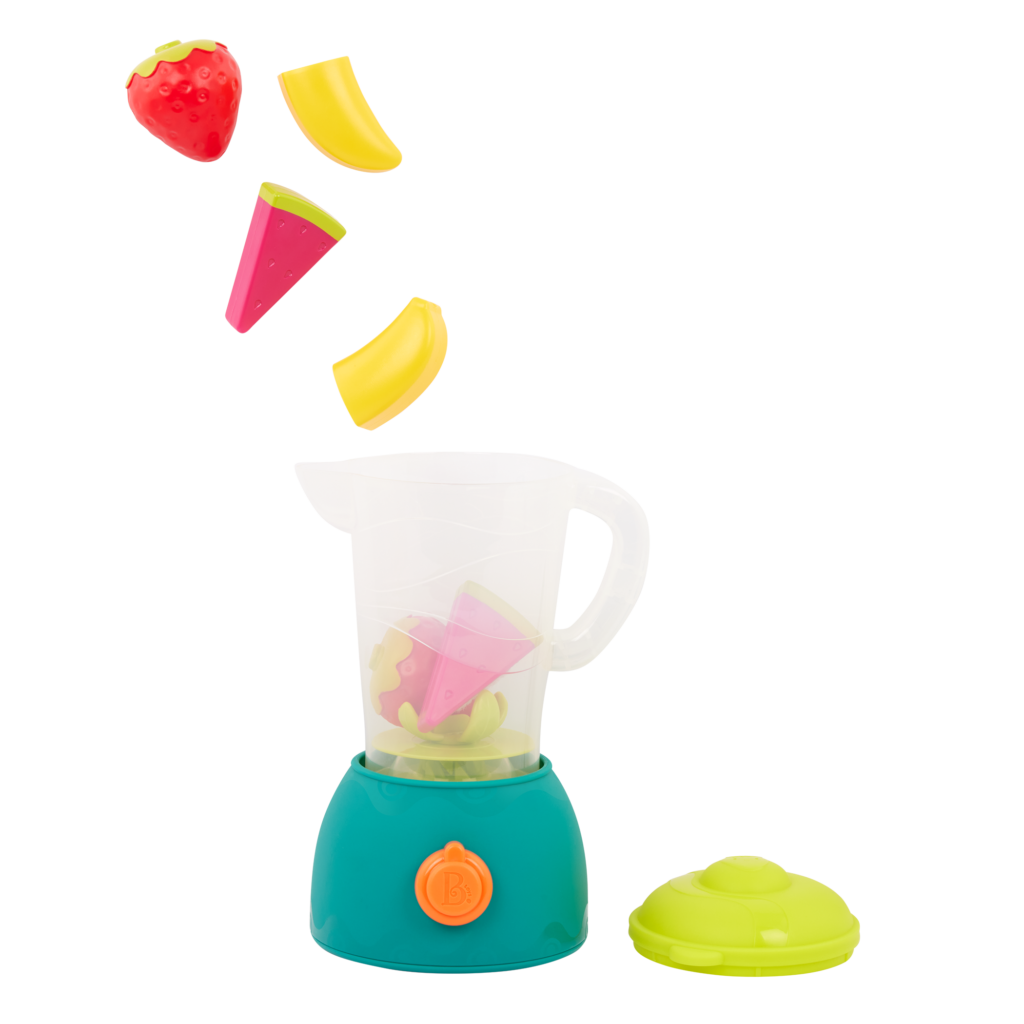 Mini Chef - Fruity Smoothie Playset | Blender Play Set | B. toys