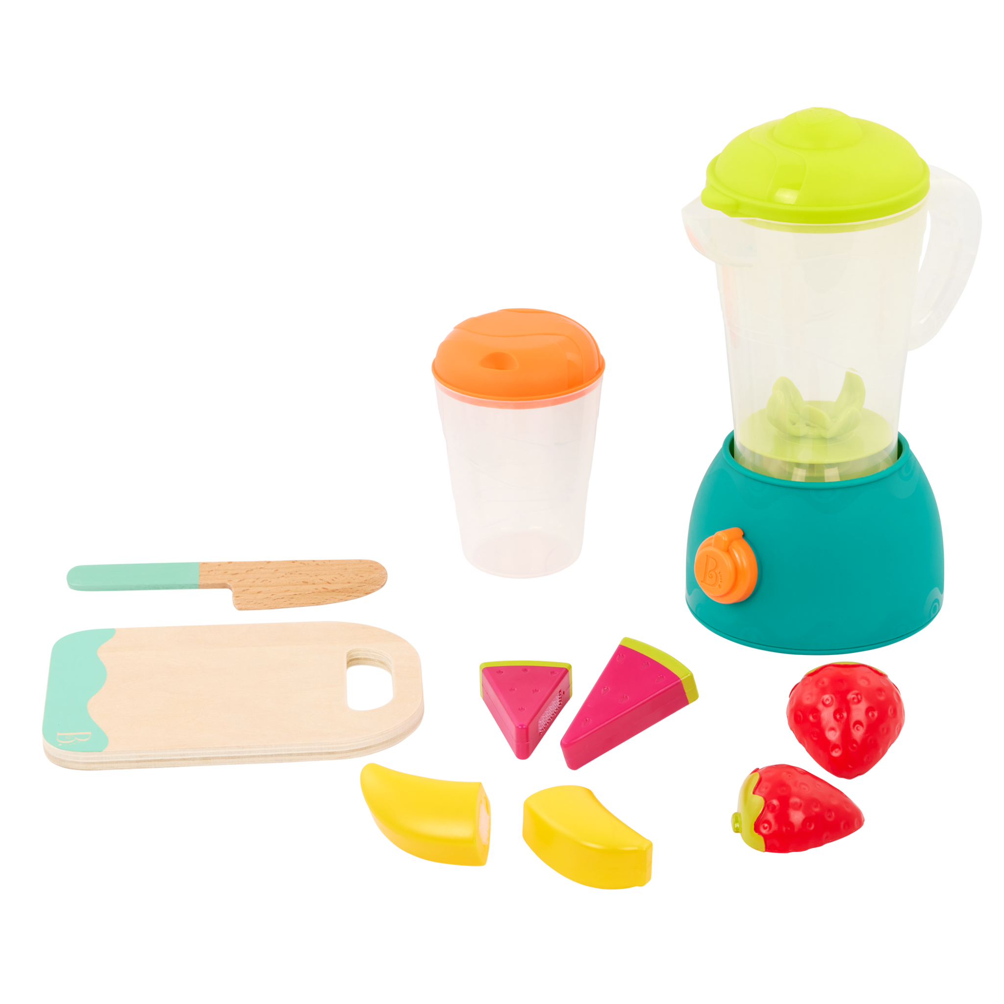 Mini Chef Fruity Smoothie Playset Blender Play Set B. toys