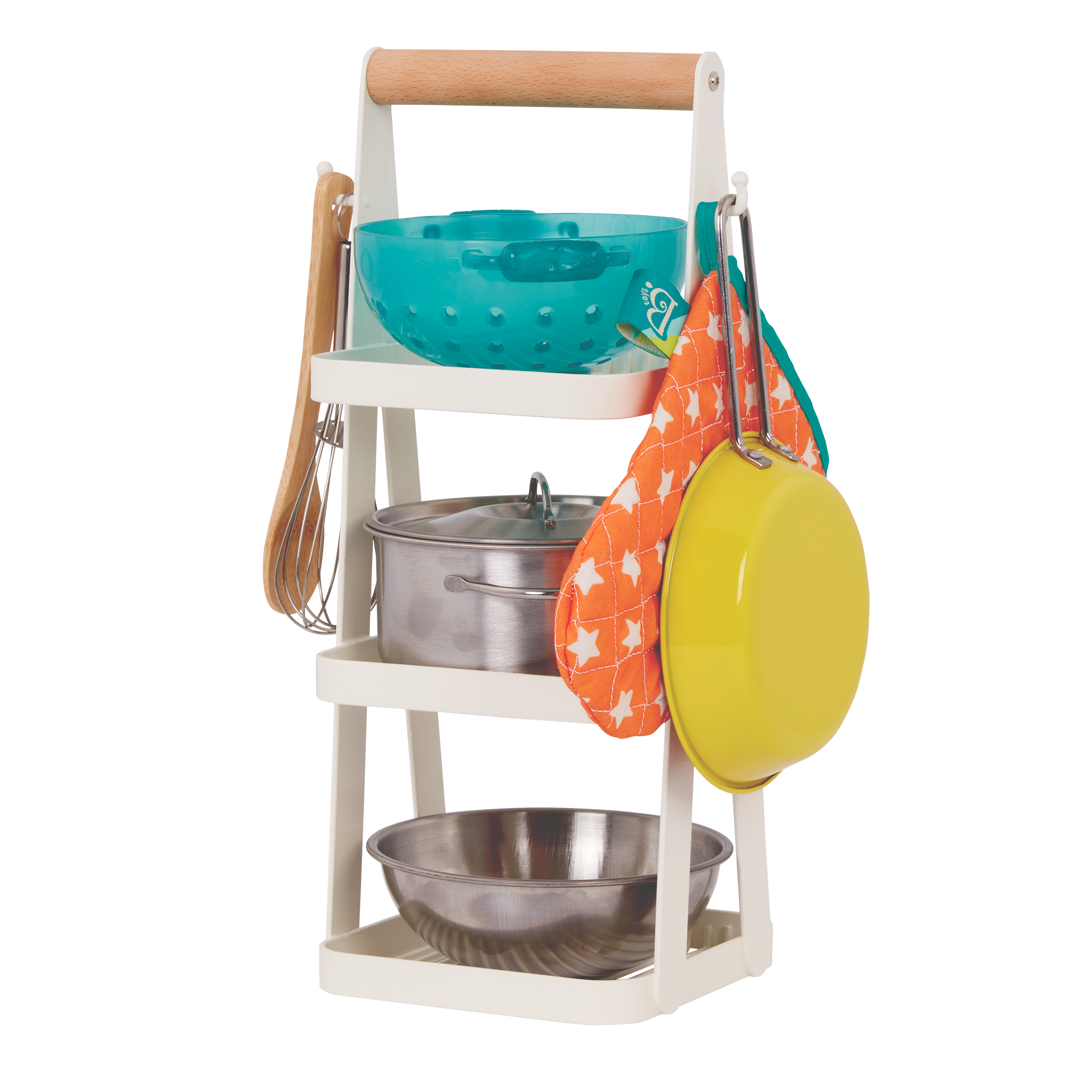 Mini Kitchen Pretend Play Accessories ,Tiny Size Stainless Steel Cookware  Set with Portable Storage Box,Cooking Utensils,Play Pots and Pans, Role  Play