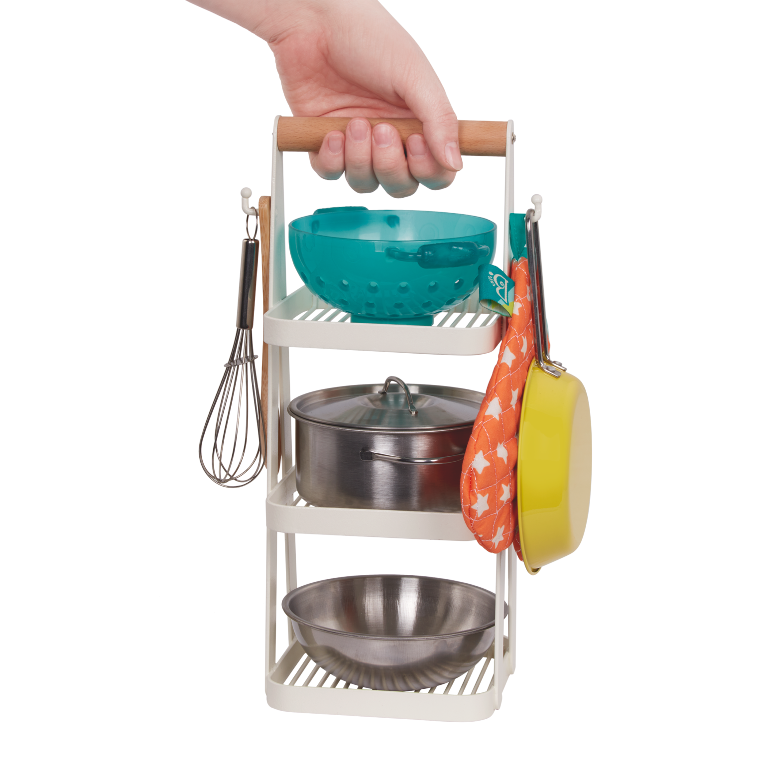 Mini Chef - Pot & Pan Playset | Play Kitchen Accessories | B. Toys