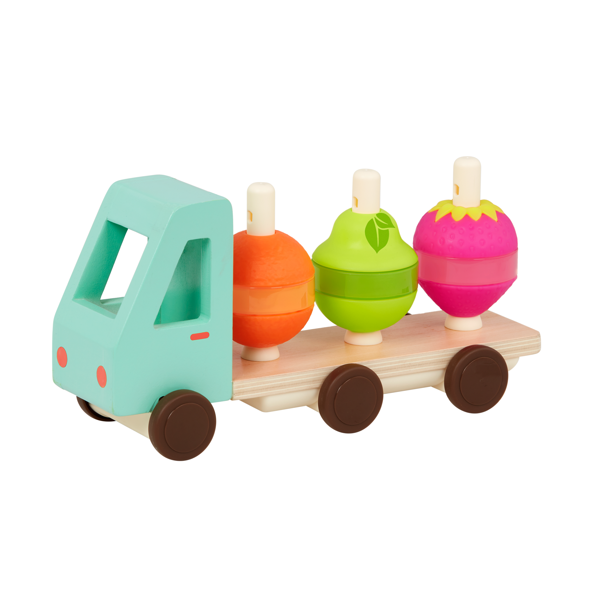 Stack & Roll Fruit Truck Stacking Toy B. toys