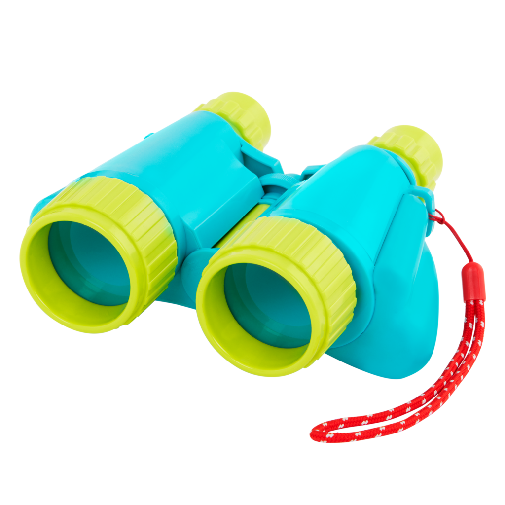 Plastic binoculars store