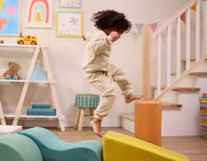 Foam play shapes are some of the best toys for active toddlers