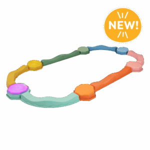 Musical balance beams from B. toys Balance & Groove Se