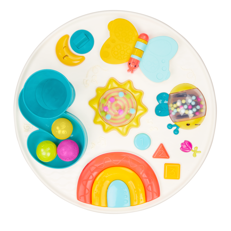 Colorful & Sensory Station | Baby Activity Table | B. Play