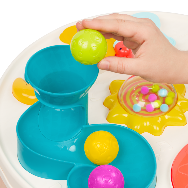 Colorful & Sensory Station | Baby Activity Table | B. Play