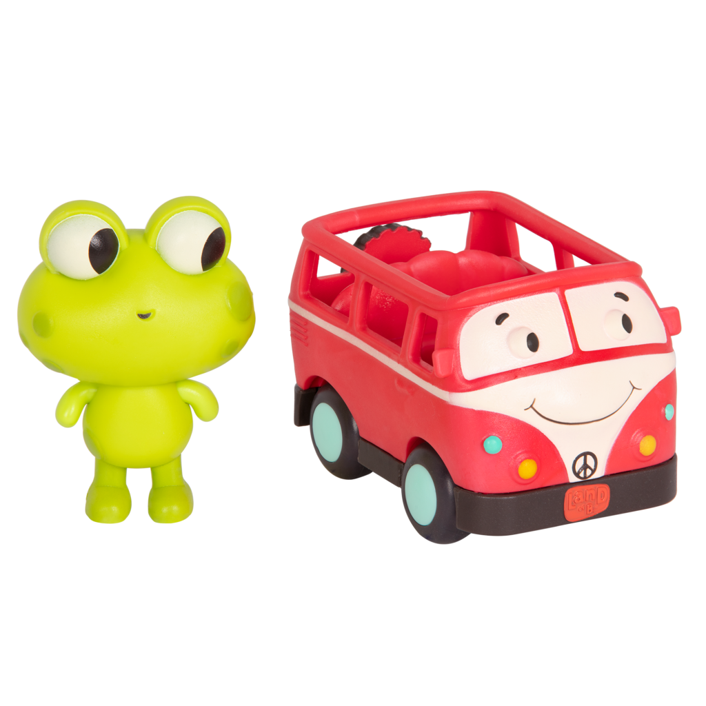 Jax & Groovie Patootie | Toy Frog & Toy Bus | Land Of B.