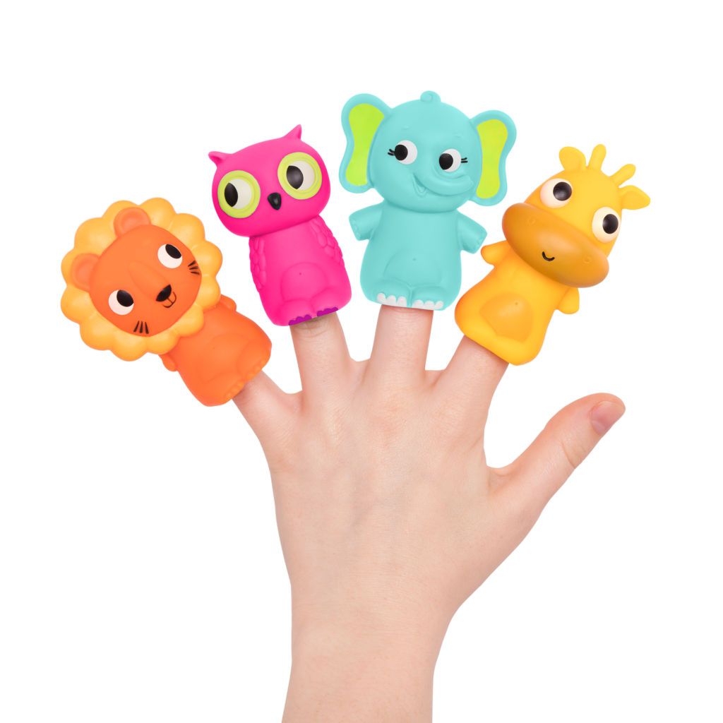 Pinky Pals - Bonnie, Muffin, Dandi, Hootie | Finger Puppets | Land of B.